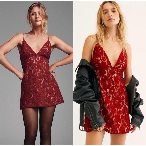 Free People Dangerous Love Mini Dress Size 0 - Picture 7 of 7